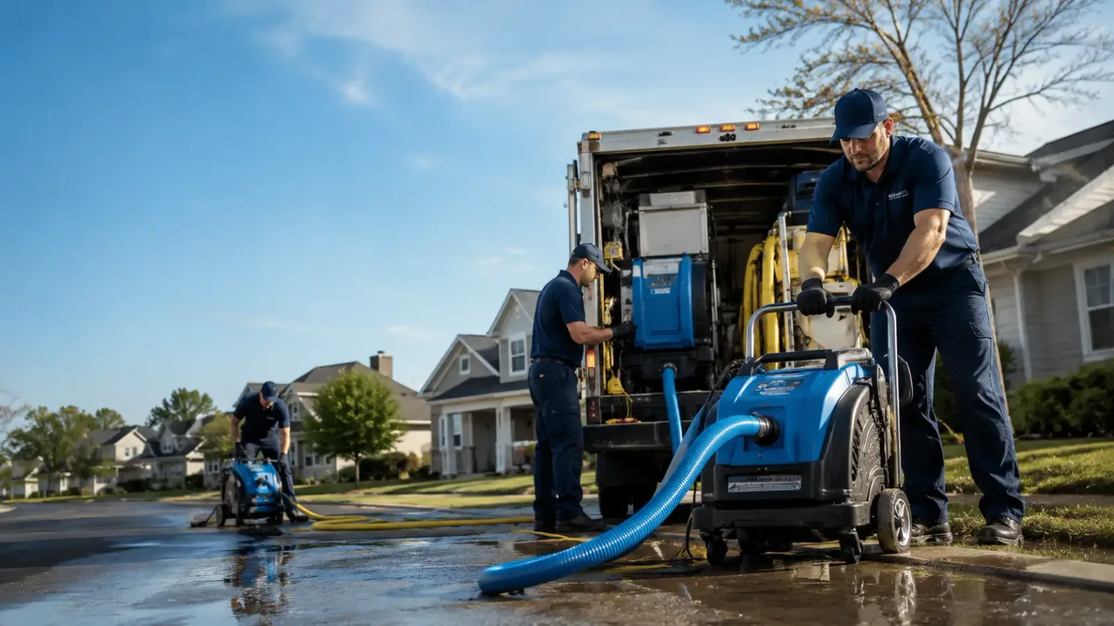 Flood Damage Cleanup in Nellis Afb, NV